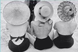 Clotilde, Catherine & Marise (hier sich noch traulich zugewandt)