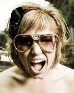 Etwas wütend, vielleicht?