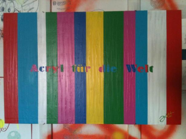 Acryl für die Welt
